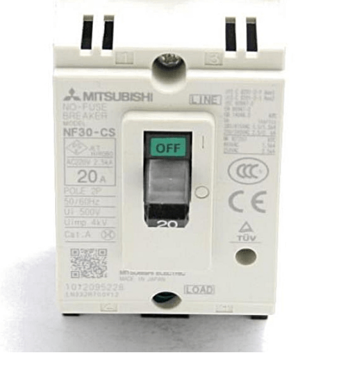 MITSUBISHI เบรคเกอร์มิตซู NF30CS-2P-20A