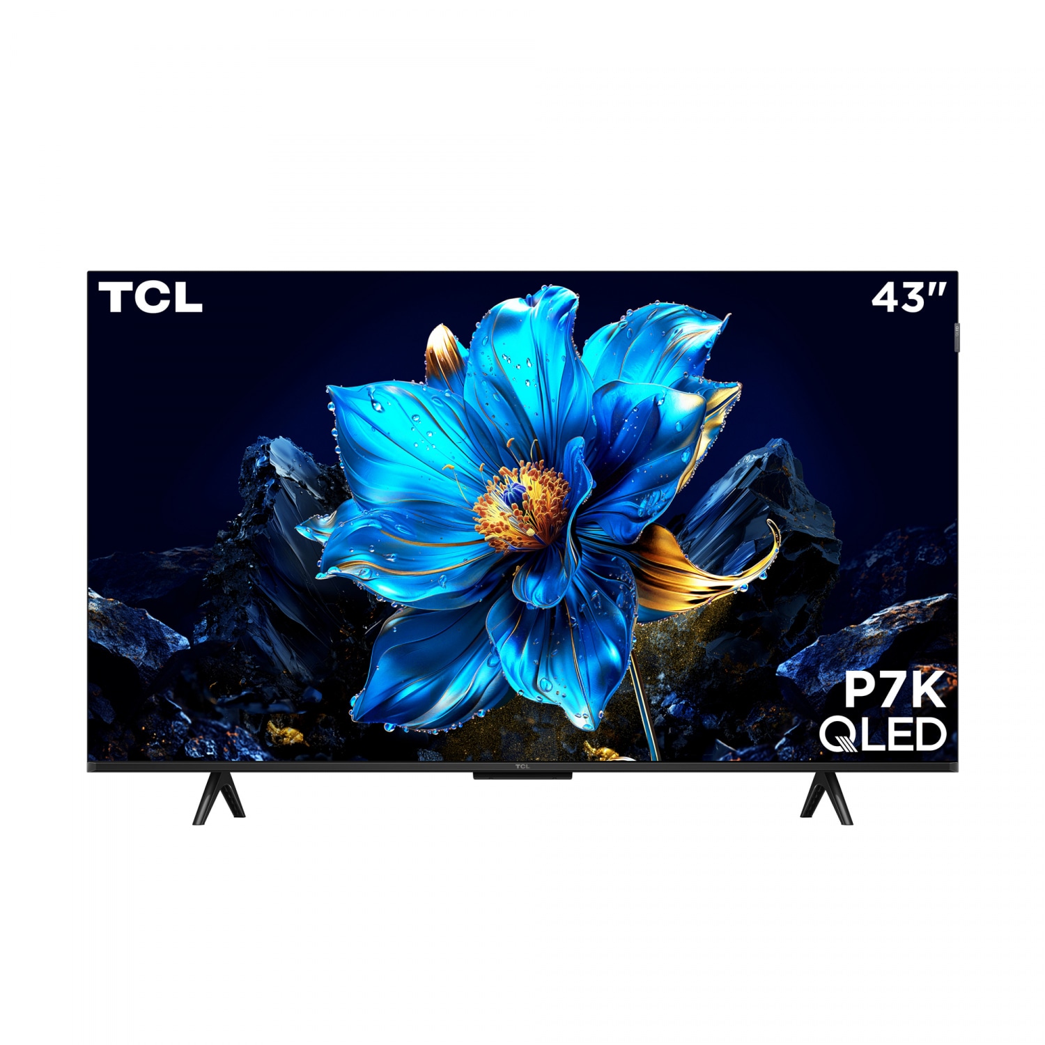 TCL โทรทัศน์ QLED TV ขนาด 43 นิ้ว รุ่น 43P7K สีดำ