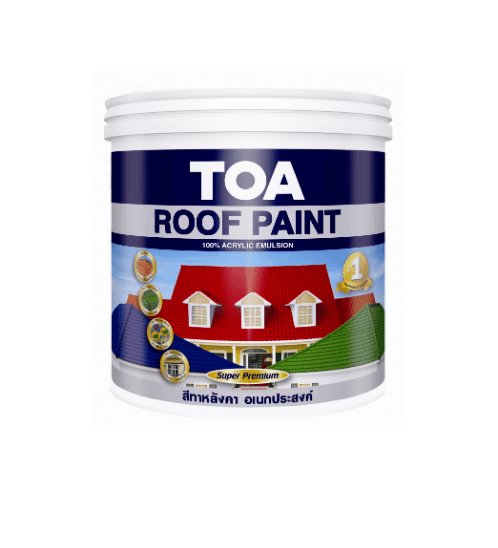 TOA สีทากระเบื้องหลังคา กันร้อน 1 กล #RB390 -
