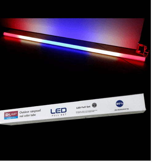 G-LAMP หลอดไฟประดับกันน้ำ LED T8 120cm. 15W รุ่น T8-TFG สีธงชาติ