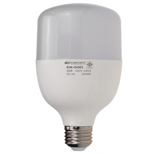 Kamisafe หลอดไฟ LED BULB LIGHT 25W KM-0401 ขาว