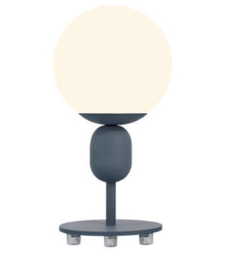 ELON โคมไฟตั้งโต๊ะ Modern MT603561-1C สีเทา