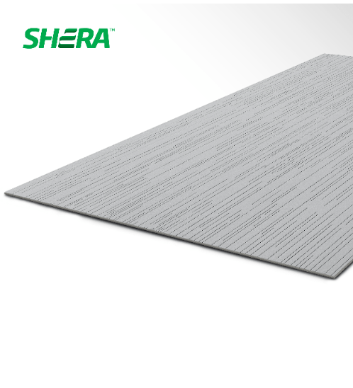SHERA แผ่นผนังลายเฌอร่าบอร์ด สายฝน ขนาด 0.6x122x244 ซม.