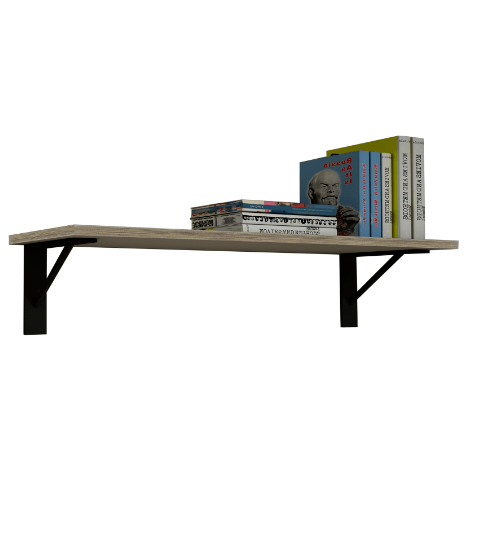 Delicato แผ่นชั้นไม้เมลามีน ขนาด 20X80X1.6cm. NATURAL