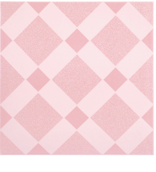 Casa กระเบื้องปูพื้น 12x12 จตุรัสชมพู A. - สีชมพู