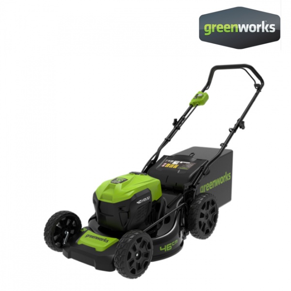 GREENWORKS รถตัดหญ้าเดินตามแบตเตอรี่ 40V (เฉพาะตัวเครื่อง) 40V