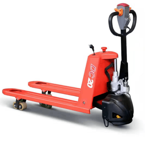 HELI รถยกไฟฟ้าแบบเดินตาม CBD20J-B สีแดง