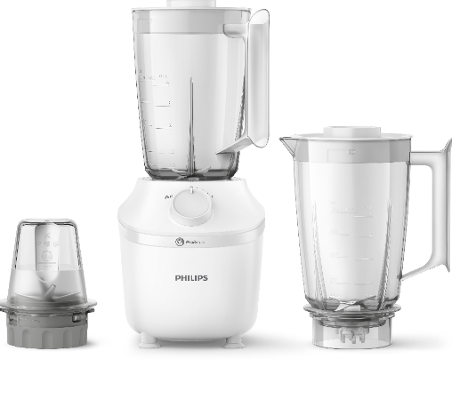 PHILIPS เครื่องปั่นน้ำผลไม้ รุ่น HR2041/50 สีขาว