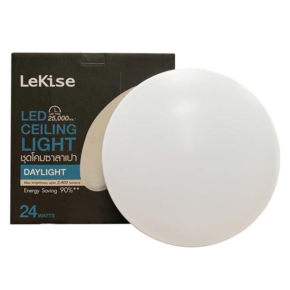 LEKISE โคมไฟเพดาน LED พร้อมแม็กเน็ต 24W แสงเดย์ไลท์