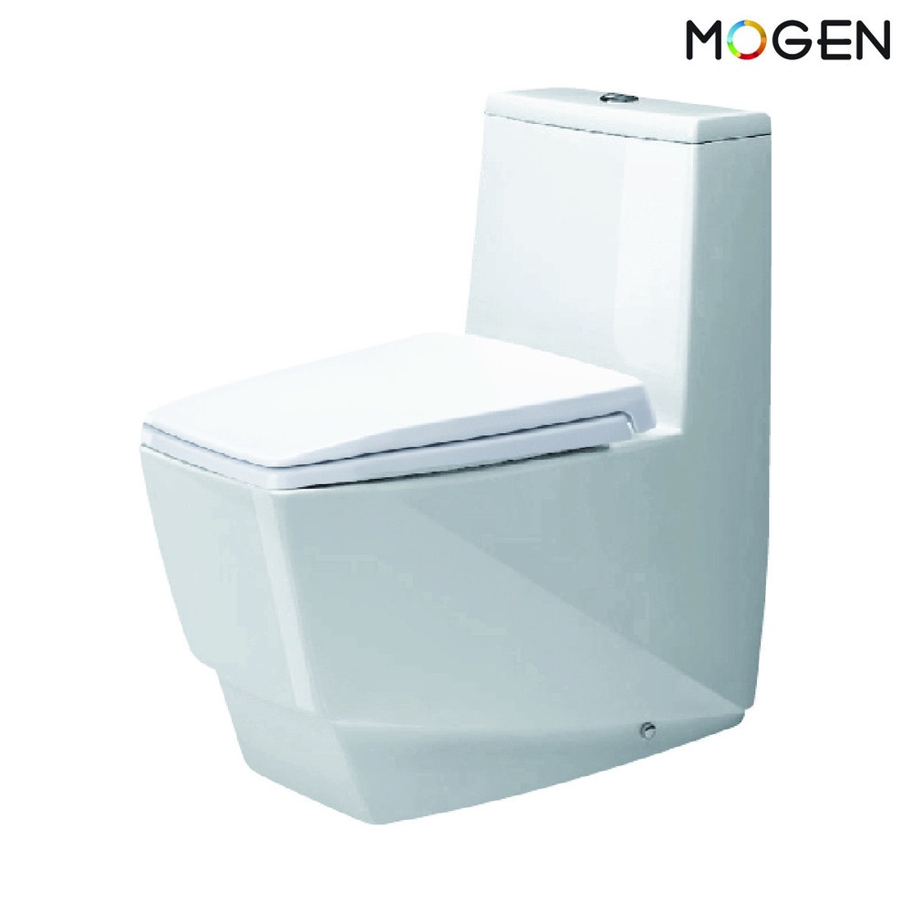 Mogen สุขภัณฑ์ชิ้นเดียว แบบกดบน 3/6L รุ่น MO05N