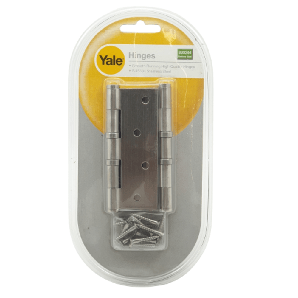 YALE บานพับสเตนเลส 304 2แหวนลูกปืน 4