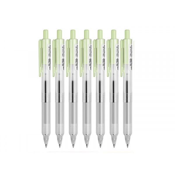 USUPSO ปากกาลูกลื่น 0.5 mm. สีเขียว ขนาด  14.5x1.5x1.5  (#V)