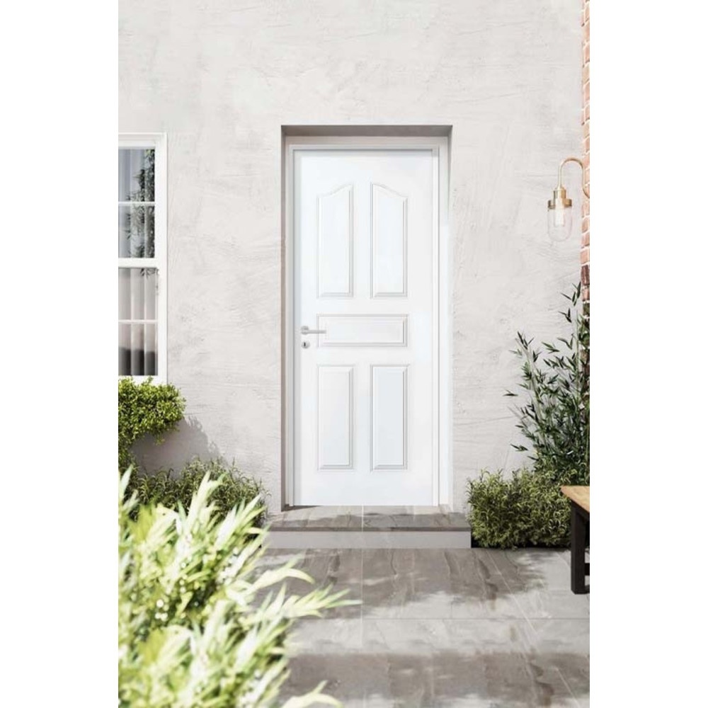 PROFESSIONAL DOOR บานประตูเหล็ก G1W 80x200ซม.