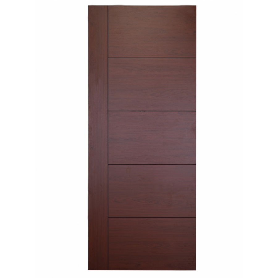HOLZTUR ประตูเมลามีน MD-FC05-3 80x200ซม. Red Cherry
