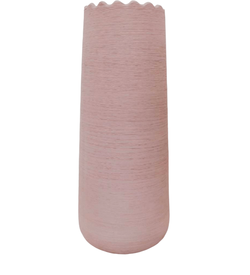 COZY แจกันตกแต่ง Size L QM039 สีชมพู