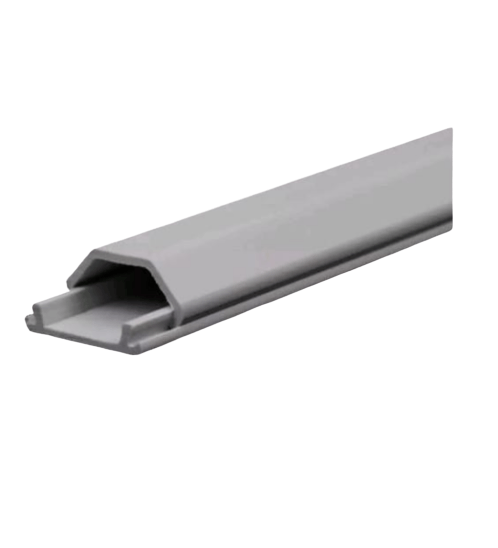 V.E.G. รางร้อยสายโทรศัพท์(พร้อมเทปกาว) 2เมตร รุ่น A-ECT-04-2MGT สีเทา