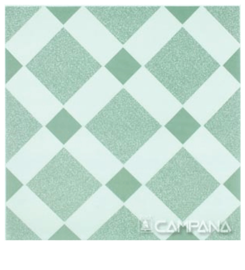 CAMPANA กระเบื้องปูพื้น 12x12 จัตุรัสเขียว A.คาซ่า