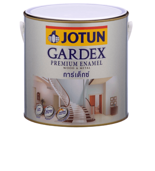 Jotun สีน้ำมัน การ์เด็กซ์พรีเมี่ยม ชนิดเงา เบสบี 3.6ลิตร