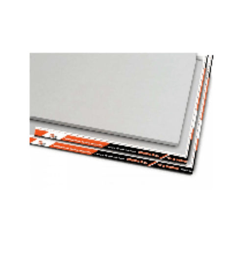 GM ยิปซั่มบอร์ด 120x240x0.9มิล ขอบลาด สีขาว