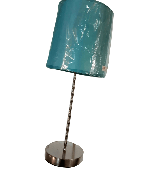 ชุดโคมไฟตั้งโต๊ะ+ตั้งพื้น Modern MZ58417-3 สีฟ้า ELON