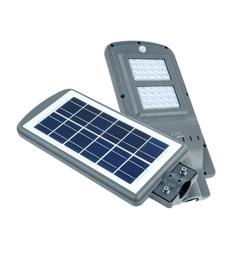EILON โคมไฟถนนโซลาร์เซลล์ LED 50W รุ่น LZYS031 แสงเดย์ไลท์