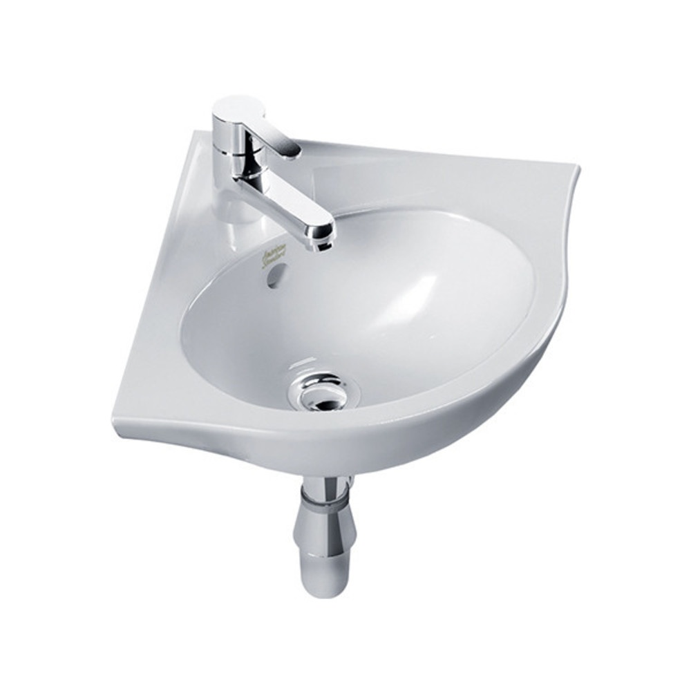 American Standard อ่างล้างหน้าแบบแขวนเข้ามุม **ไม่รวมก๊อกน้ำ GlobalHouse