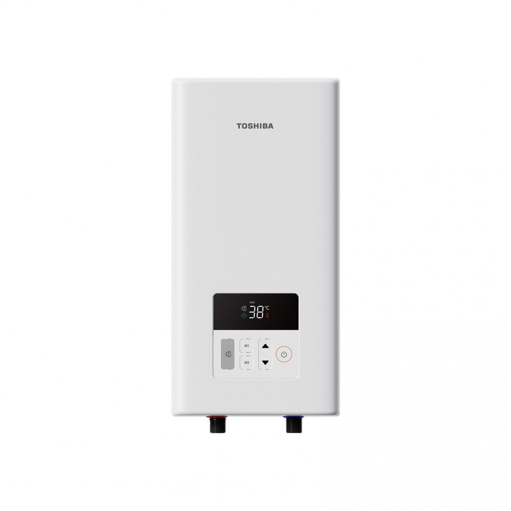 TOSHIBA เครื่องทำน้ำอุ่น 4800 วัตต์ รุ่น TWH-48EFNTH(W)-CB สีขาว