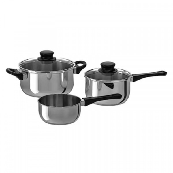 KOCH KITCHEN ชุดหม้อสเตนเลส 5 ชิ้น 30×20×15 ซม. PIPPA