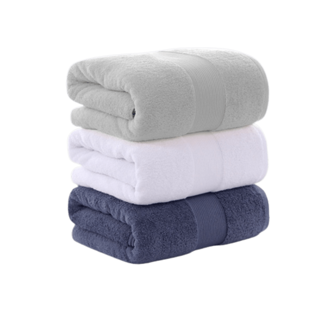 COZY ผ้าขนหนู รุ่น LY17 ขนาด 70×140 ซม. สีน้ำเงิน