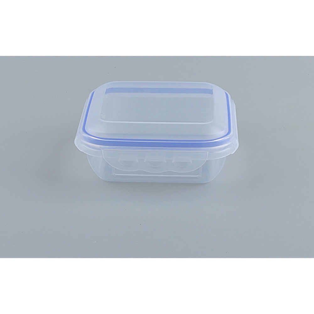 GOME กล่องถนอมอาหาร 650 ML. 15.4x15.4x6.3 ซม. EL010 สีน้ำเงิน
