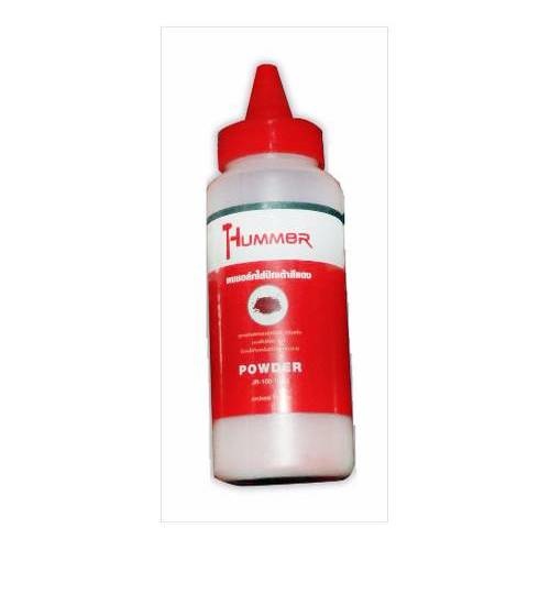 HUMMER ผงชอล์กสีแดง สำหรับใส่ปักเต้า ขนาด 100 กรัม รุ่น JR-100-100G
