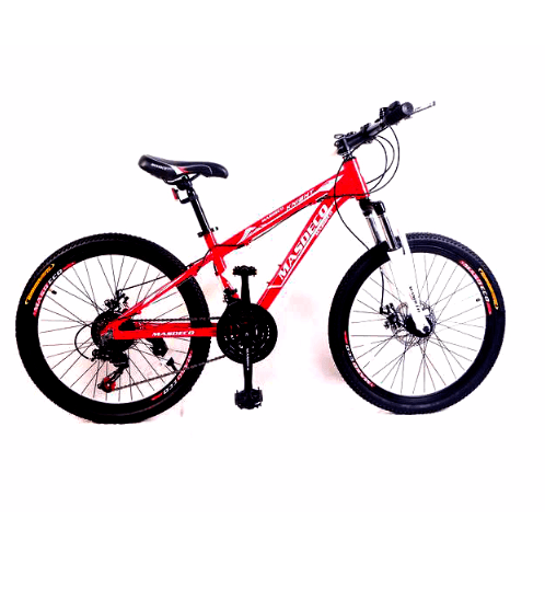 MASDECO จักรยาน MTB 21 speed รุ่น 24 แดง