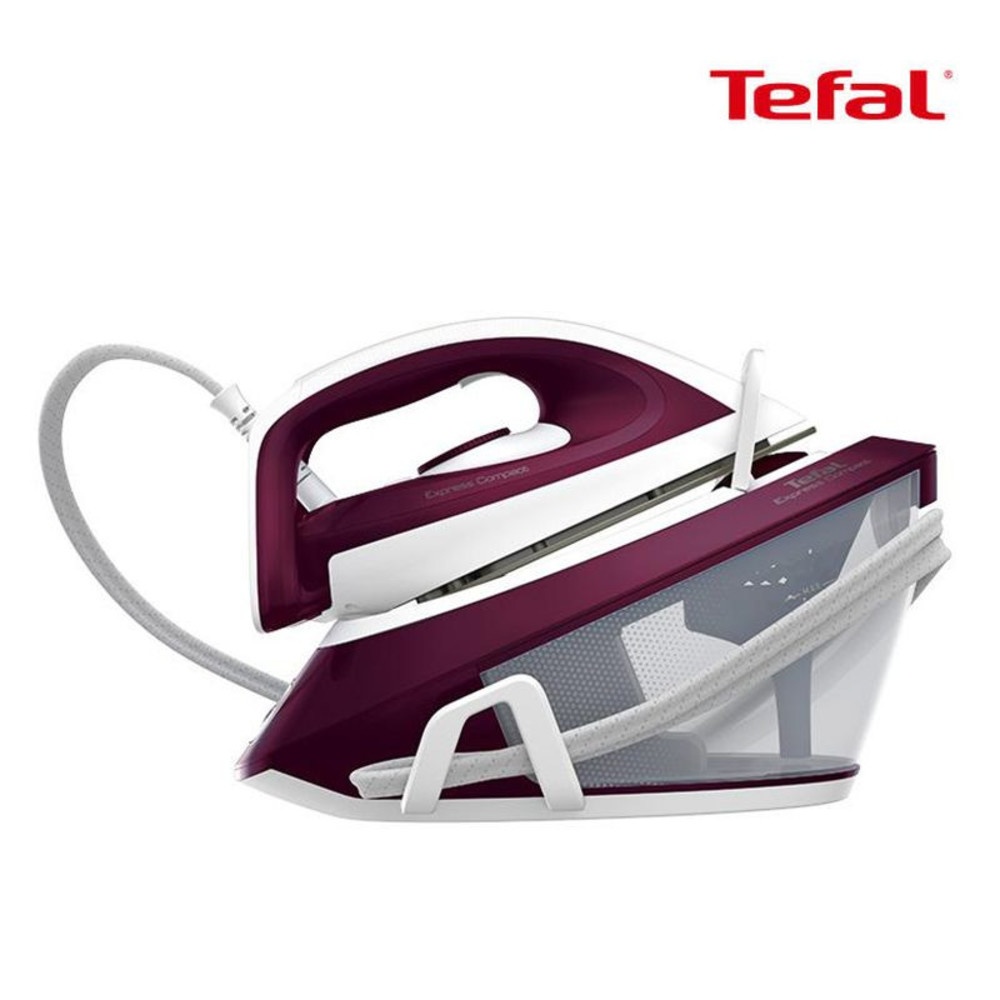 TEFAL เตารีดแรงดันไอน้ำ ขนาด 2830 วัตต์ SV7120 สีแดง