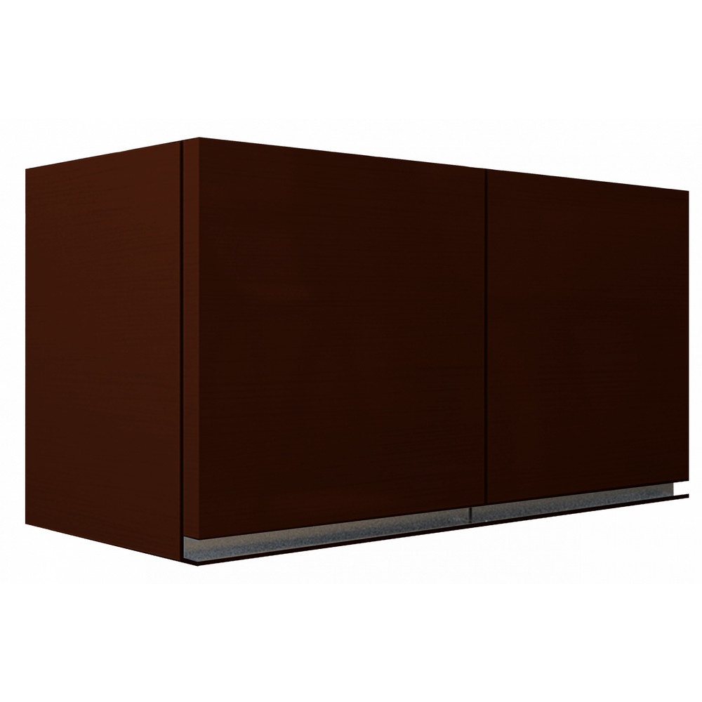 MJ ตู้แขวนคู่บานทึบตรง 34x84x45 ซม. SAV-W408-WN สีวอลนัท