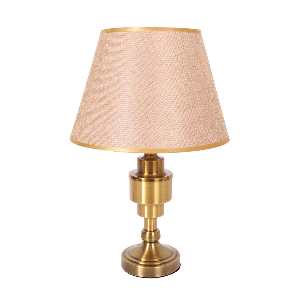 EILON โคมไฟตั้งโต๊ะ ขั้ว E27 ขนาด 30x30x 47cm รุ่น WP1982211 สีทอง