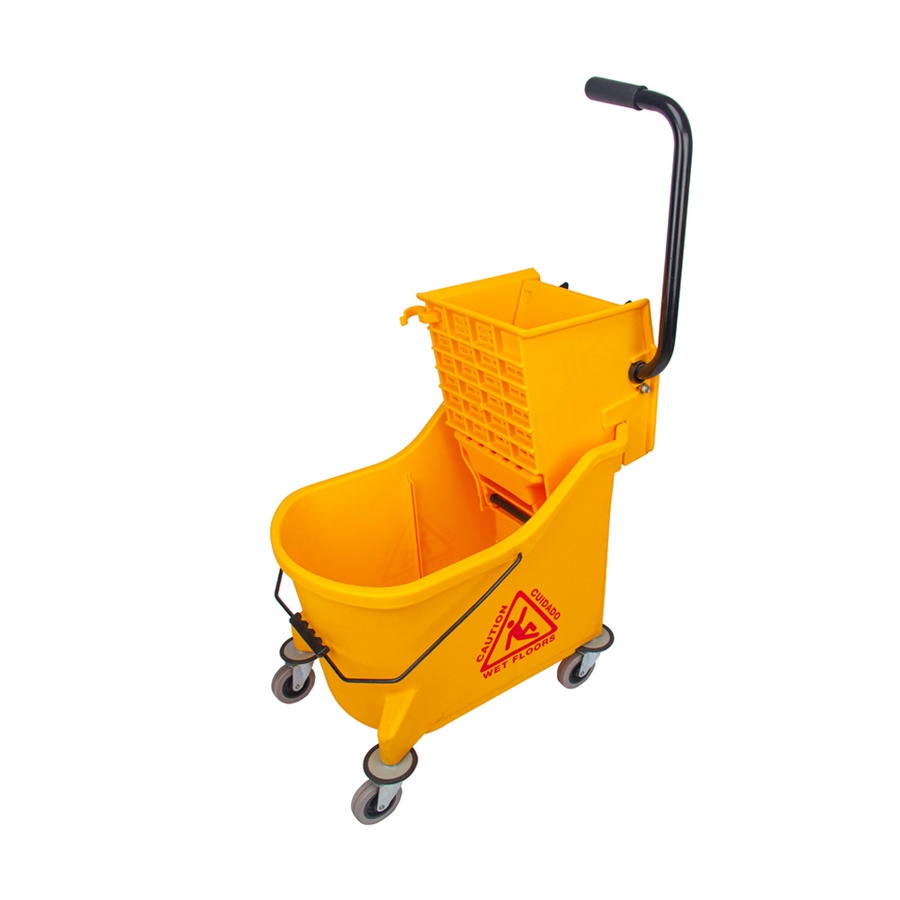 ICLEAN ถังม๊อบรีดน้ำ 33 ลิตร TG55153 สีเหลือง