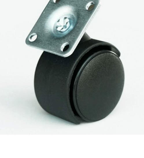 KAMPER ล้อแป้นหมุน Black Nylon 35มม (1.4นิ้ว) รุ่น TWP-35