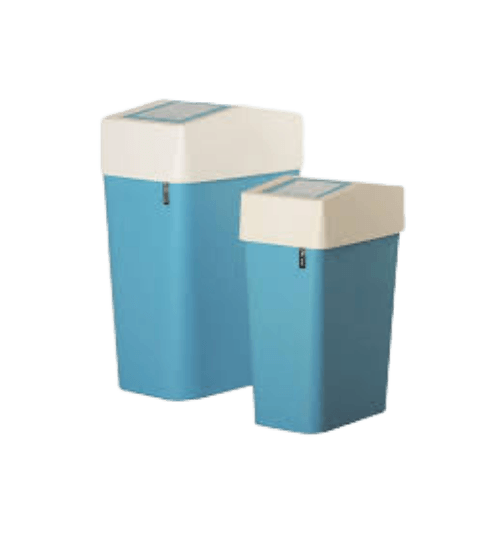 ถังขยะ รุ่น BPD037 ขนาด 8.5x15x14.50 ซม. สีฟ้า