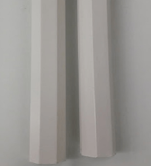 VEG รางร้อยสายโทรศัพท์(พร้อมเทปกาว)รุ่น A-ECT-05-2MWT สีขาวยาว2 เมตร A-ECT-05-2MWT สีขาว