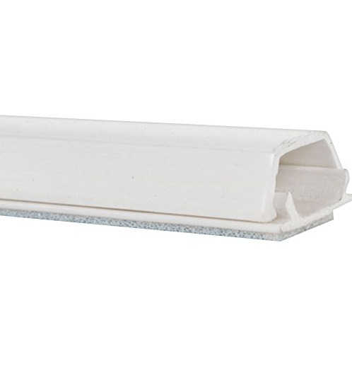 V.E.G. รางร้อยสายโทรศัพท์(พร้อมเทปกาว) 1เมตร รุ่น A-ECT-05-1MGT สีเทา