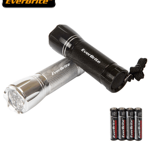 EVERBRITE ไฟฉาย EVERBRITE สีดำ รุ่น E011027 E011027 สีดำ