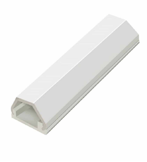 V.E.G. รางร้อยสายโทรศัพท์(พร้อมเทปกาว) 1เมตร รุ่น A-ECT-06-1MWT สีขาว