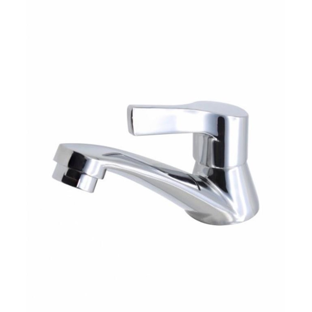 DONMARK ก๊อกอ่างล้างหน้า ด้ามปัด รุ่น MC401-6 สีโครเมี่ยม