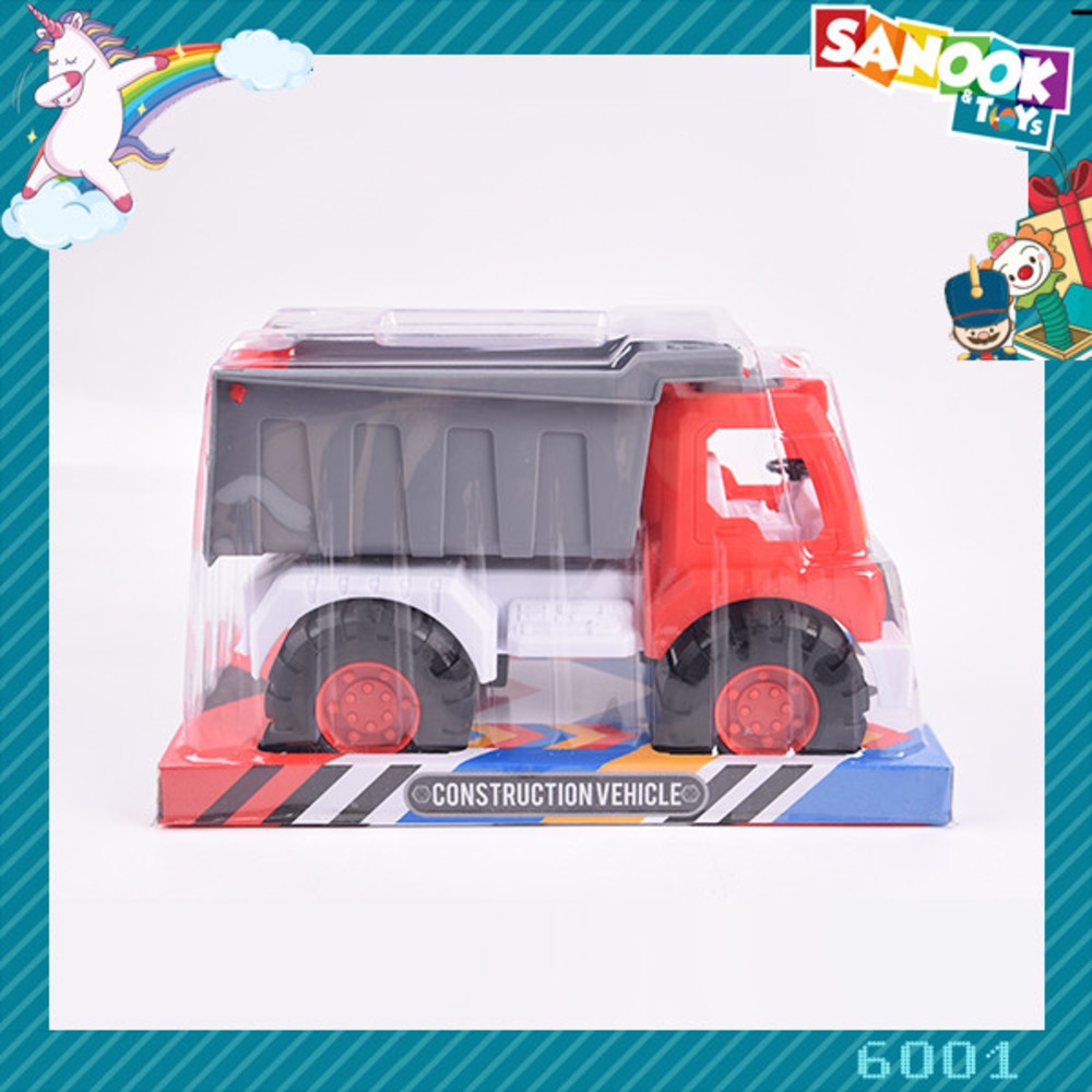 TOYS ของเล่นรถบรรทุก คละสี#6001(32.5x17.5x19.5ซม.)