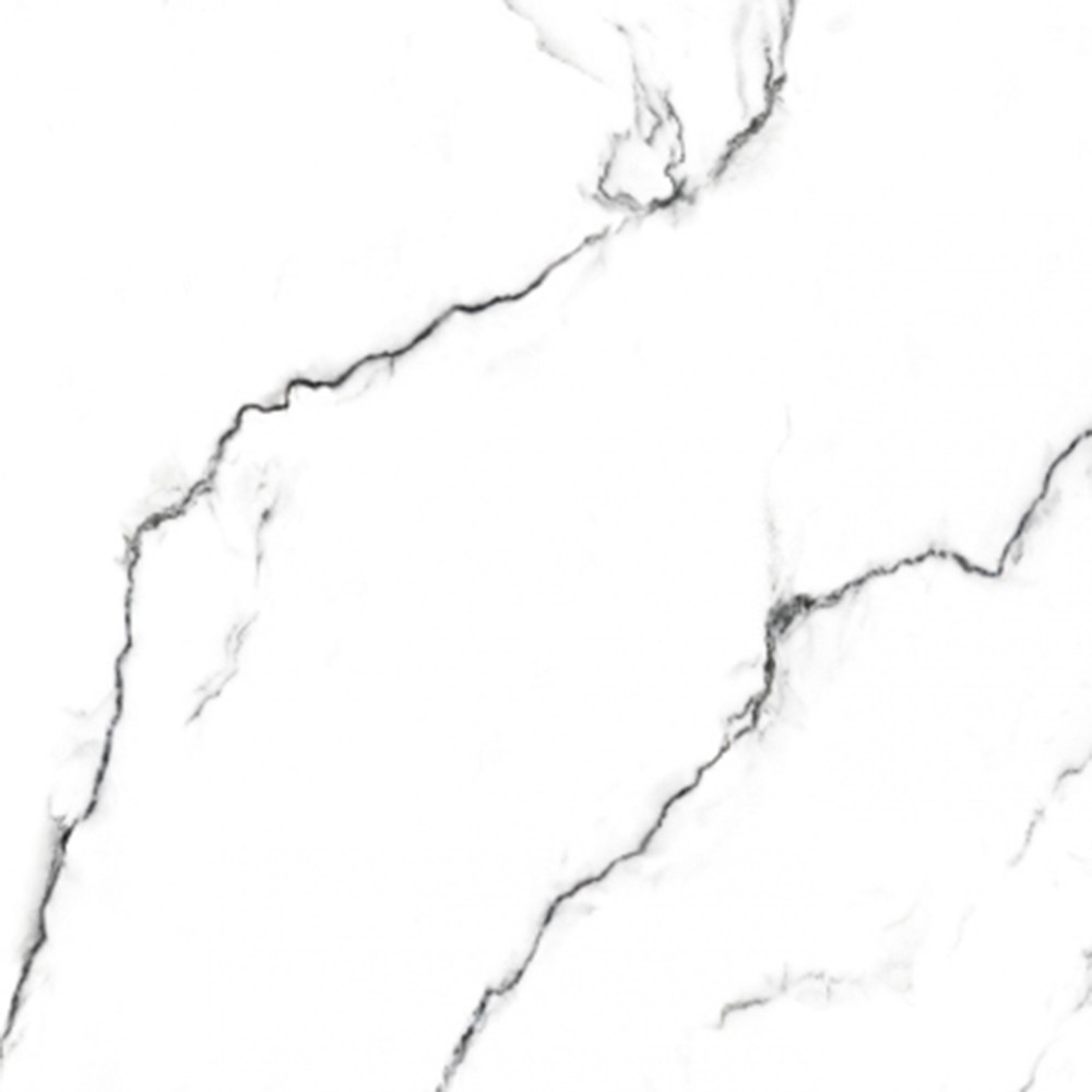 Marbella กระเบื้องพอร์ซเลน 60x60 ซม. รุ่น Carara-White TSJ68-X181 Glossy (4P) Random