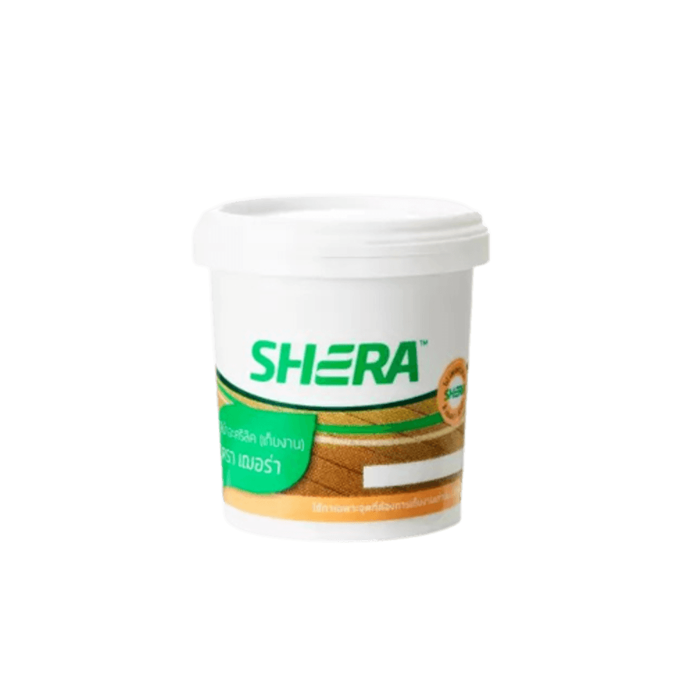 เฌอร่า สีเก็บงานไม้ 0.525 ลิตร สีแดงเบอรี่