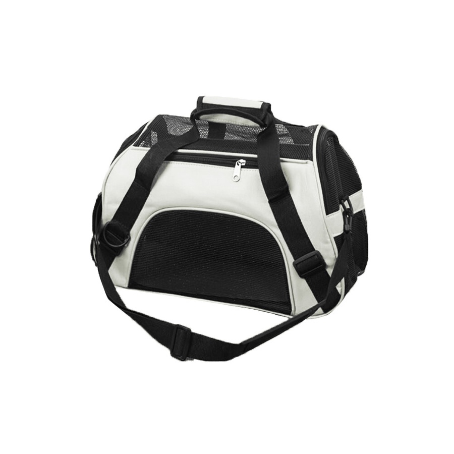DUDUPETS กระเป๋าใส่สัตว์เลี้ยงแบบพกพา ไซส์ M ขนาด 23x47x30ซม. PTC001MBGE เบจ