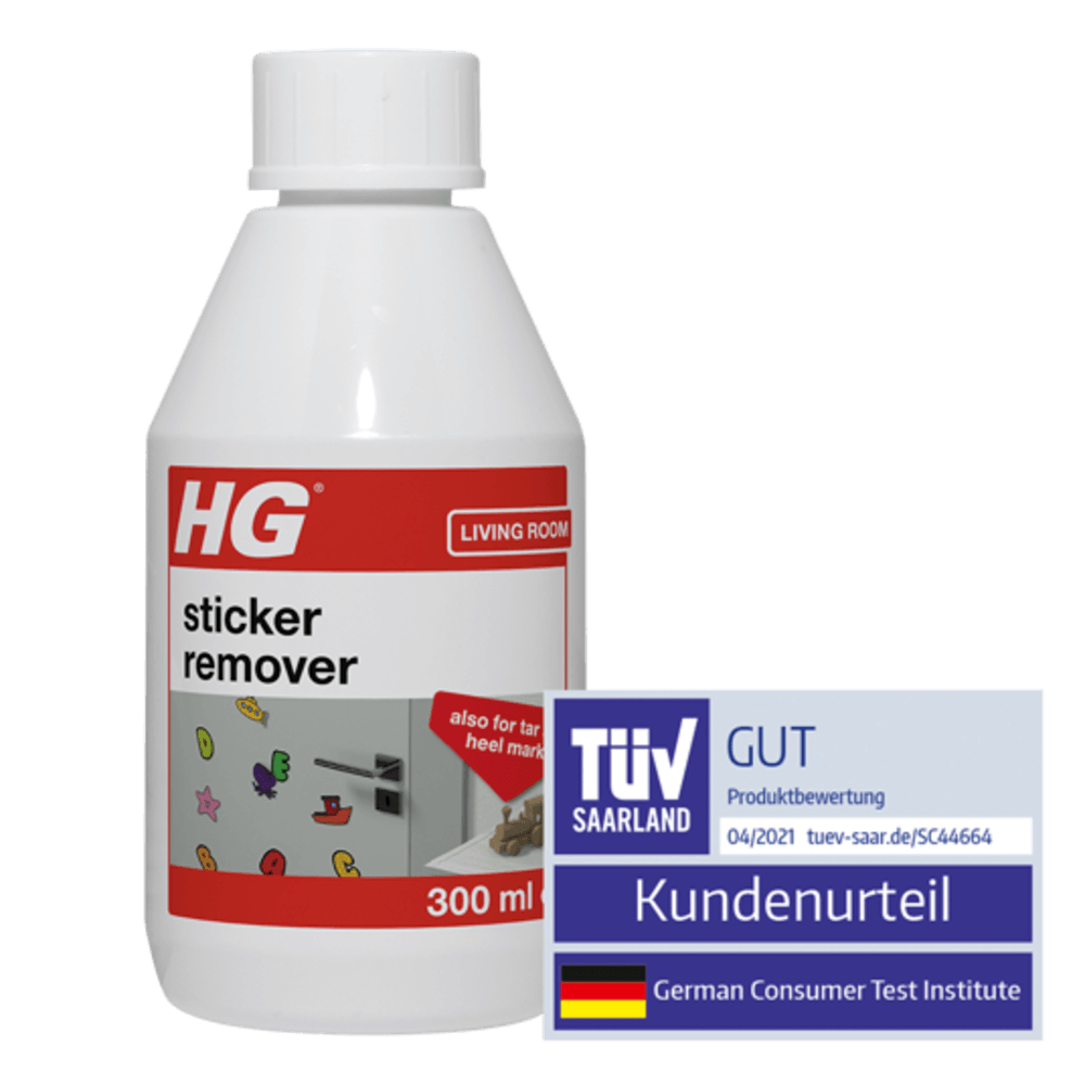 HG เอชจี สติ๊กเกอร์ รีมูฟเวอร์ ใช้ลอกสติ๊กเกอร์ ขจัดคราบกาว คราบยางมะตอย 300 มล.