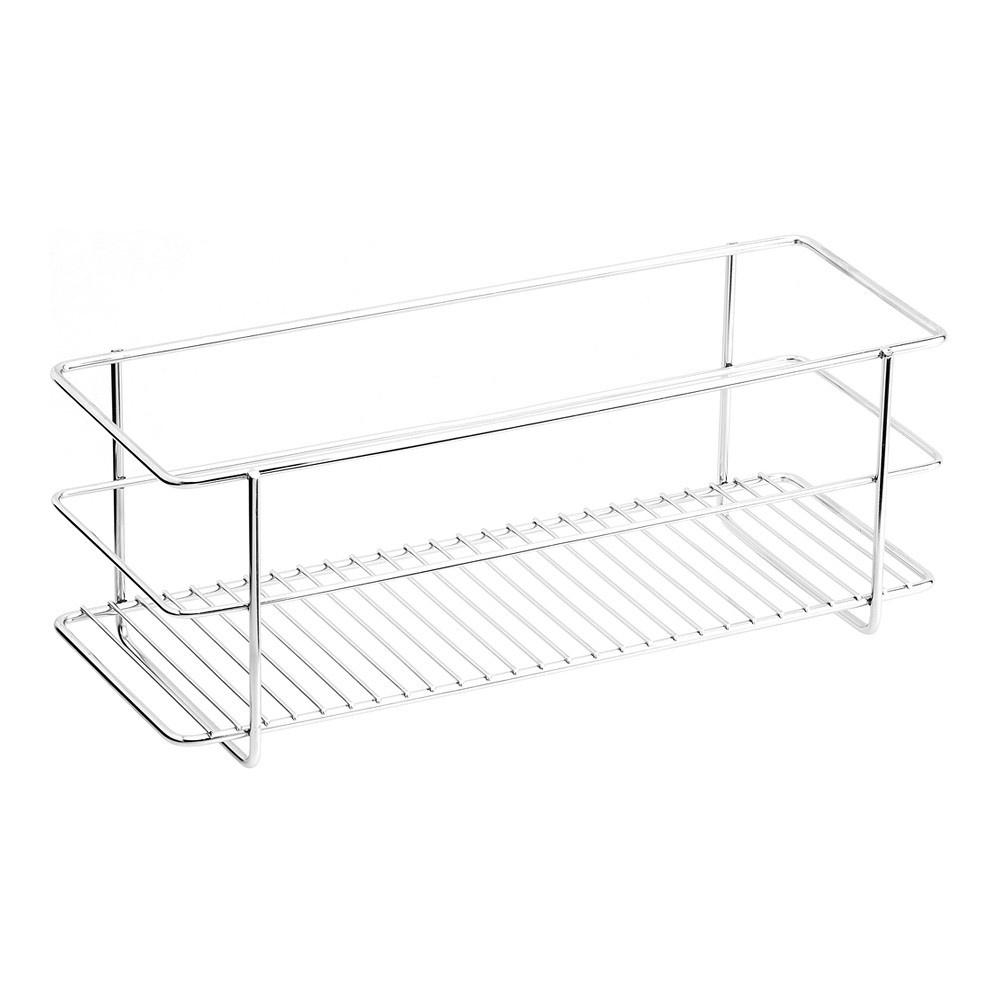 VRH ชั้นวางของเหลี่ยม 110 x 300 x 110 mm.สเตนเลส 304 รุ่น HW109-W109O1 สีสเตนเลสเงา