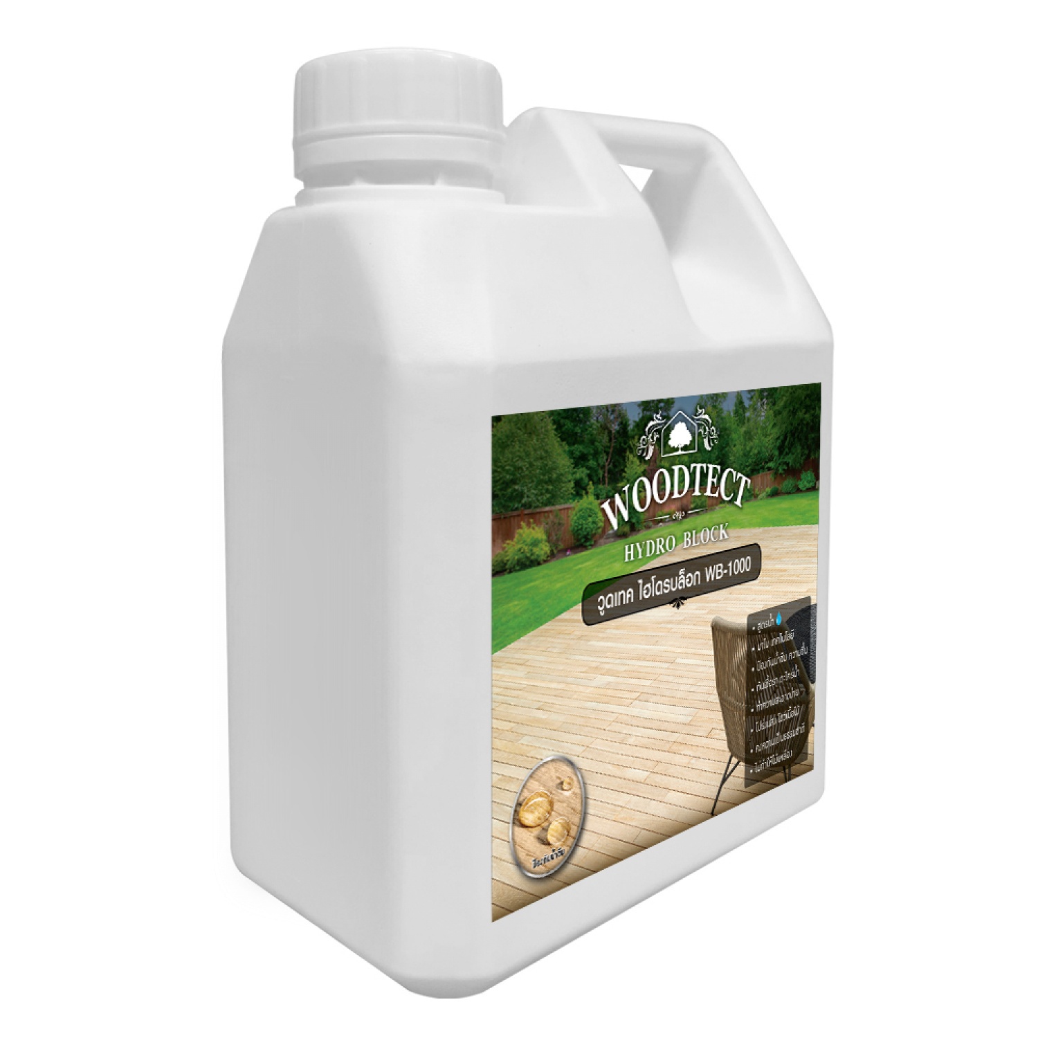 Woodtect วูดเทค เนเชอรัล ชีล WB-1000 1กป.